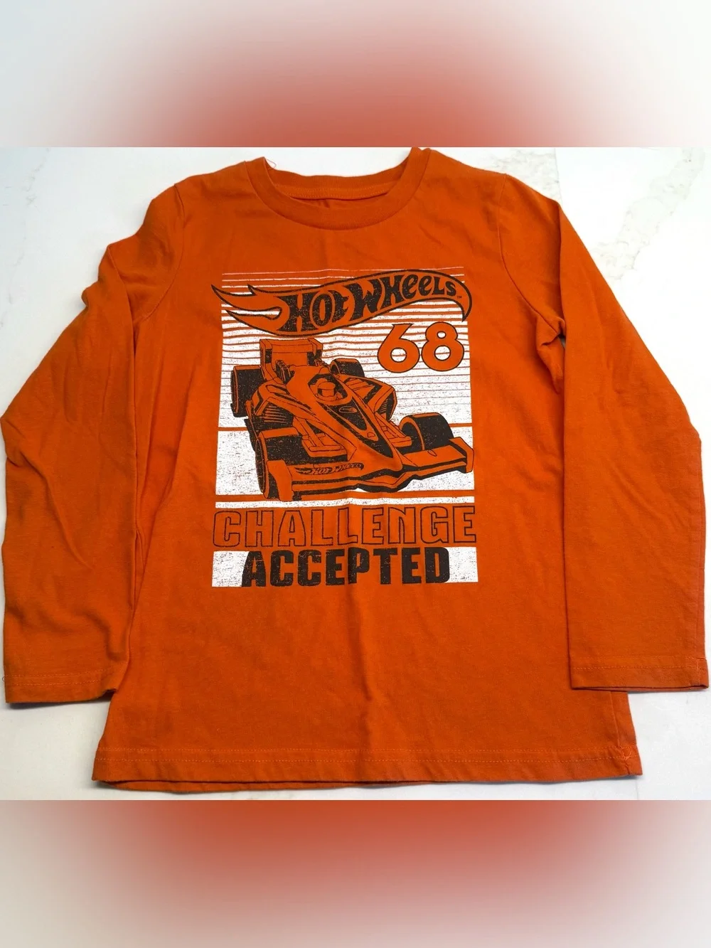 Jumping Beans Boys Size 7 Long Sleeve Tee Bundle Hot Wheels